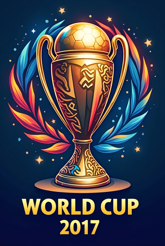 Create a simple logo for a tournament called Club World Cup 