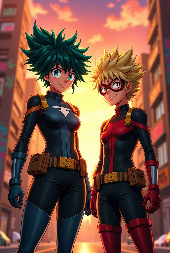 Bnha deku women x katsuki