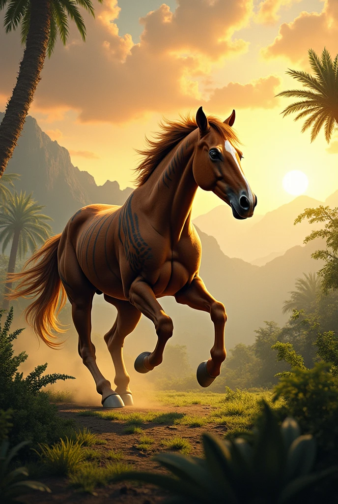 image with a prehistoric horse