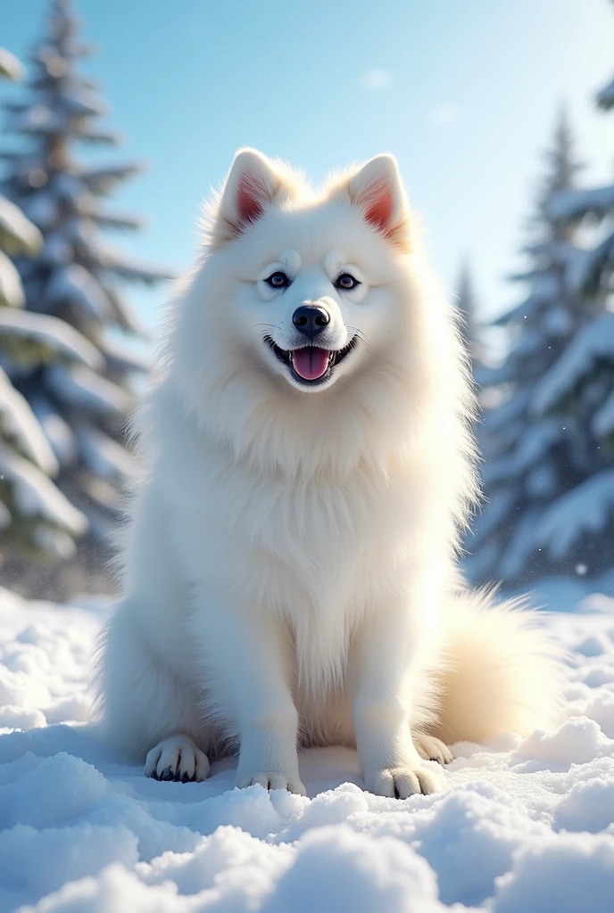 Samoyed dog