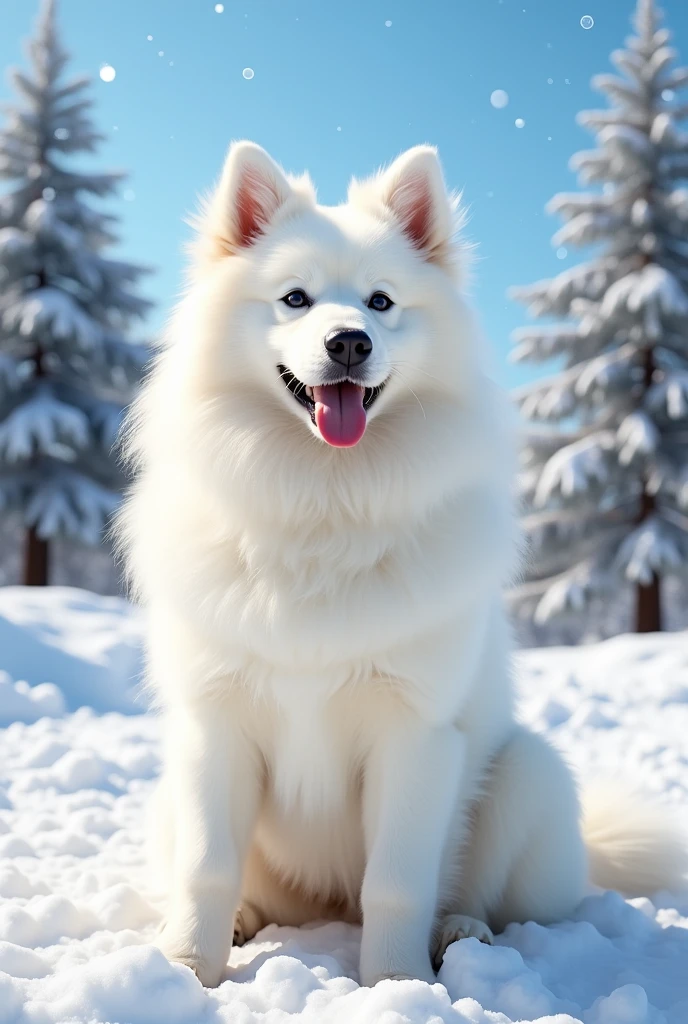 Samoyed dog