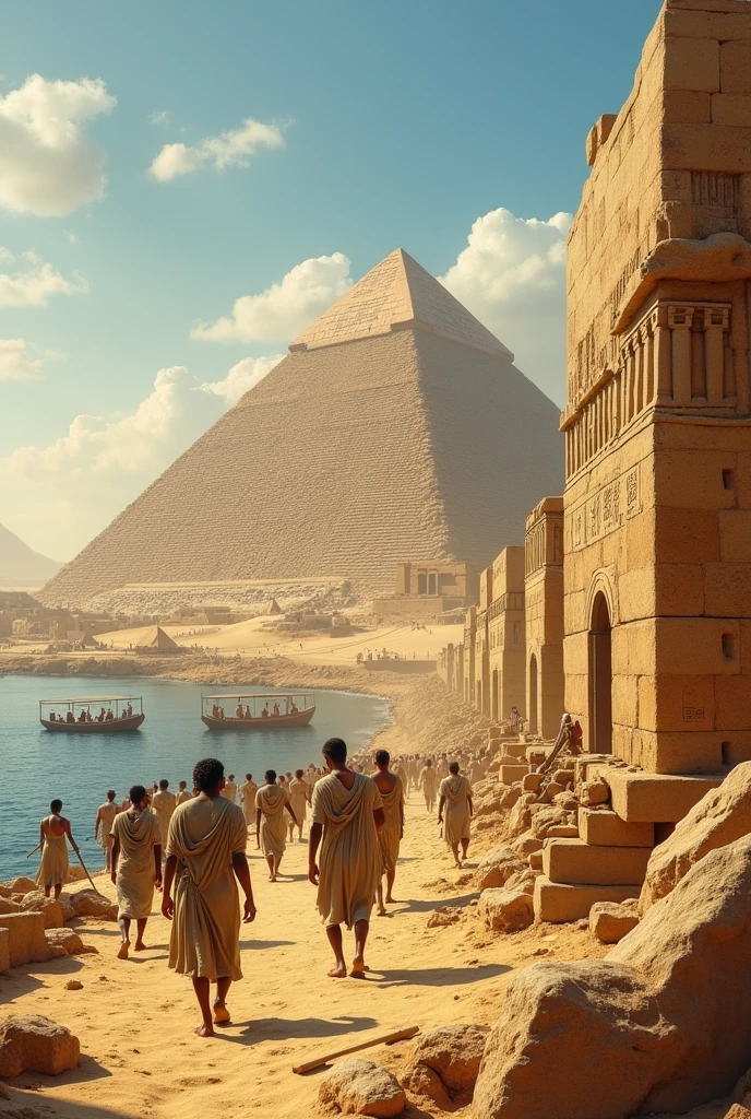 How were the pyramids built??