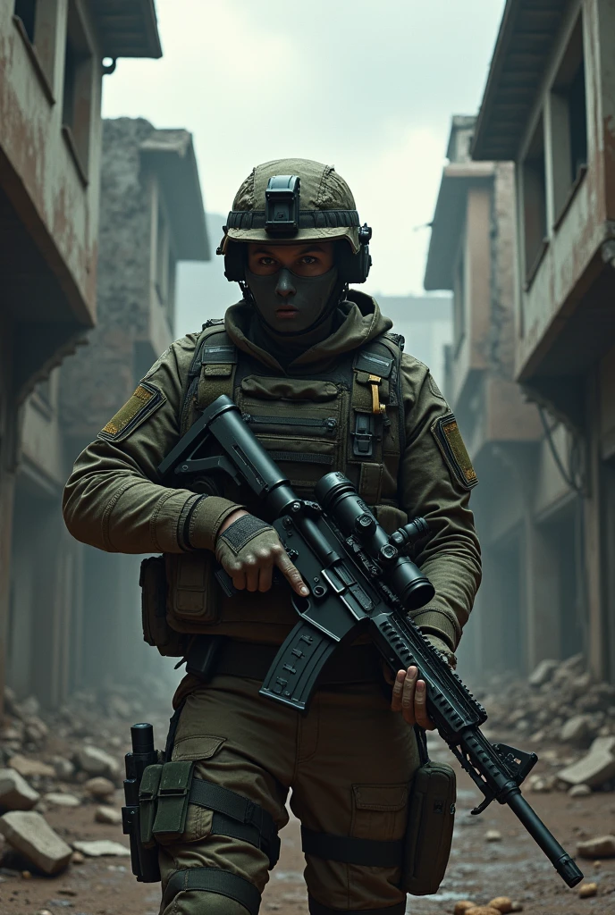 I want a text that says Benjasniper57 with the same font style as Call of Duty