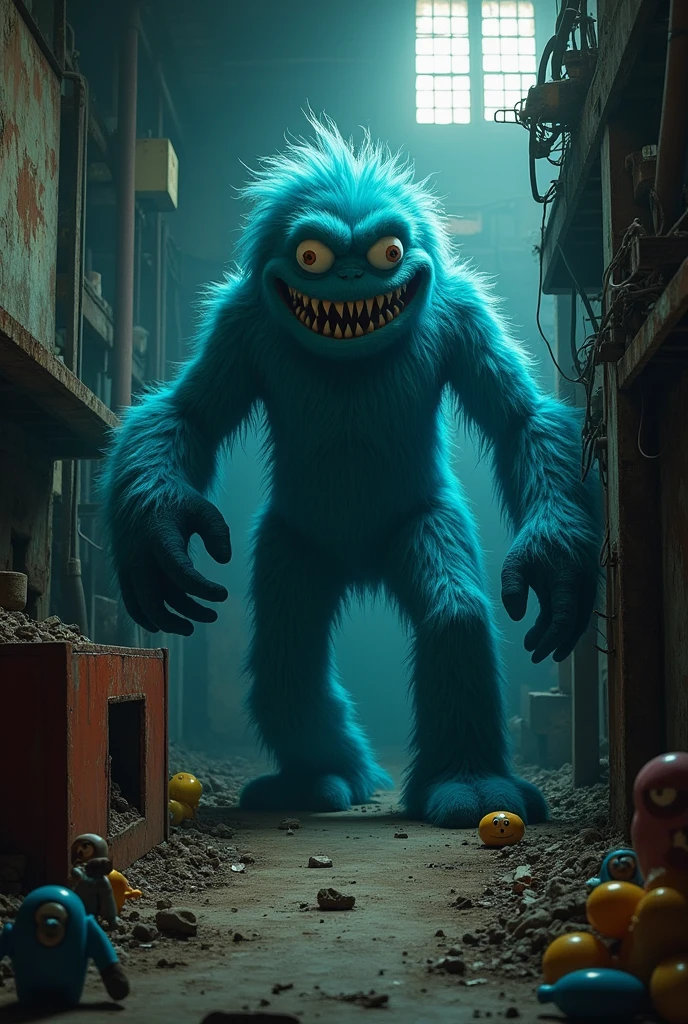 Huggy Wuggy is a character from the popular survival horror game "Poppy Playtime," developed by indie studio MOB Games. The game has garnered attention for its unique blend of playful nostalgia and chilling horror, set within an abandoned toy factory. Huggy Wuggy, with his deceptively welcoming name, is one of the game's most recognizable antagonists. He is depicted as a towering, blue-furred creature with elongated limbs, evoking both the innocence of childhood toys and the unsettling nature of something gone awry. As players navigate the mysterious Playtime Co. factory, they encounter Huggy Wuggy as a once-beloved toy turned menacing pursuer, embodying the game's theme of corrupted innocence. The character has become a cultural phenomenon, inspiring various fan creations, discussions, and even songs, reflecting its impact on the horror gaming community.