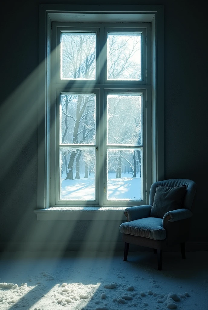 Outside that room it was summer, but within those four walls, Everything felt cold. It was like witnessing the worst snowstorm