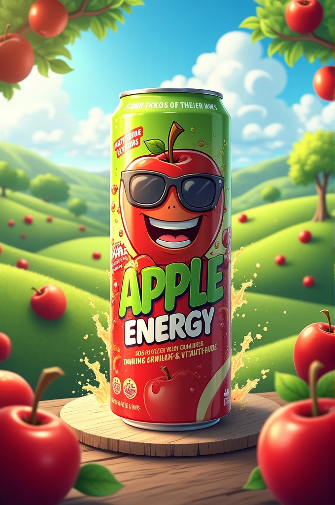 energy drink design your Apple shed
