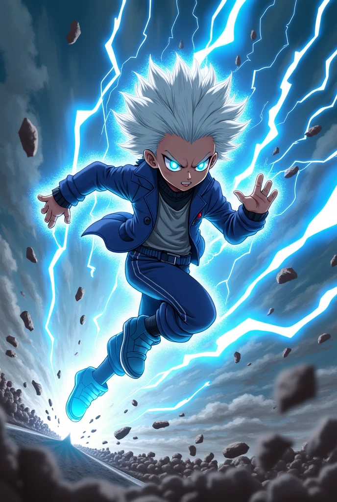 Godspeed works, Killua uses Whirlwind to decrease his reaction time.
