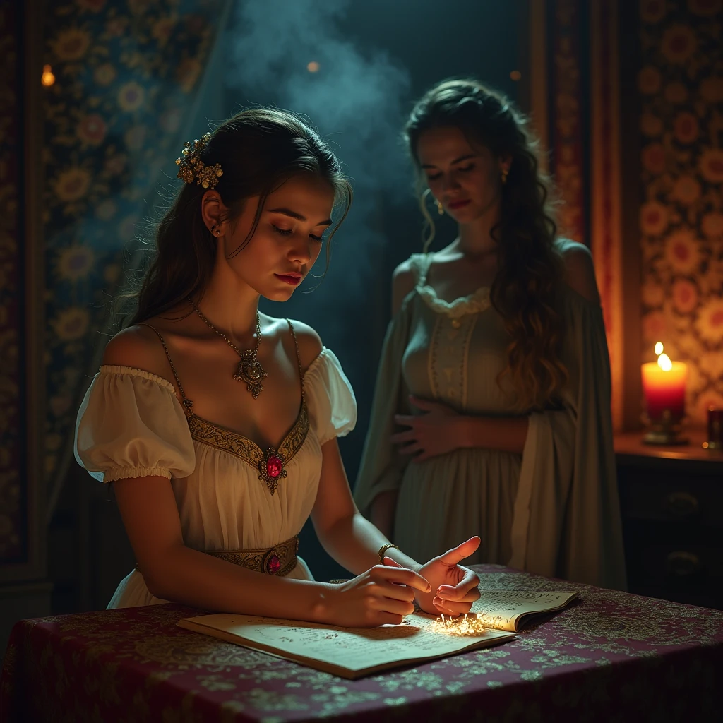 A noblewoman's daughter secretly visits a master of love fortune telling、Dungeons&Dragons