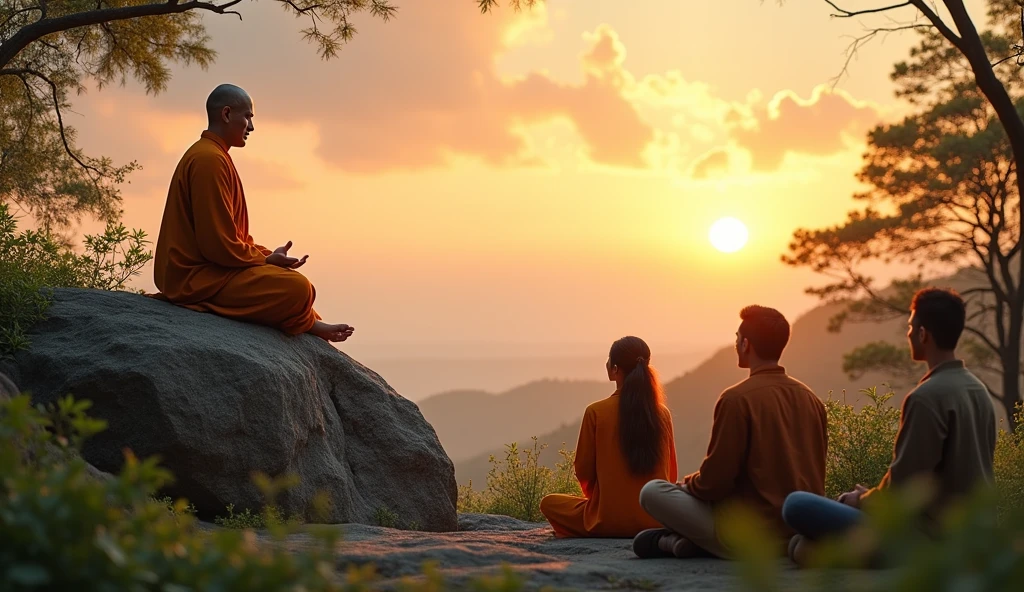 The Timeless Teachings of Buddha: Begin with a reflection on the enduring relevance of Buddha’s teachings, particularly the principles of compassion, mindfulness, and inner peace. Introduce the idea that these teachings have the power to transform lives, even in today’s fast-paced, modern world.