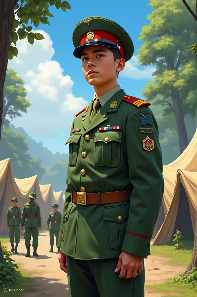 Award Framework
Military Theme, green, Soldier, student, 