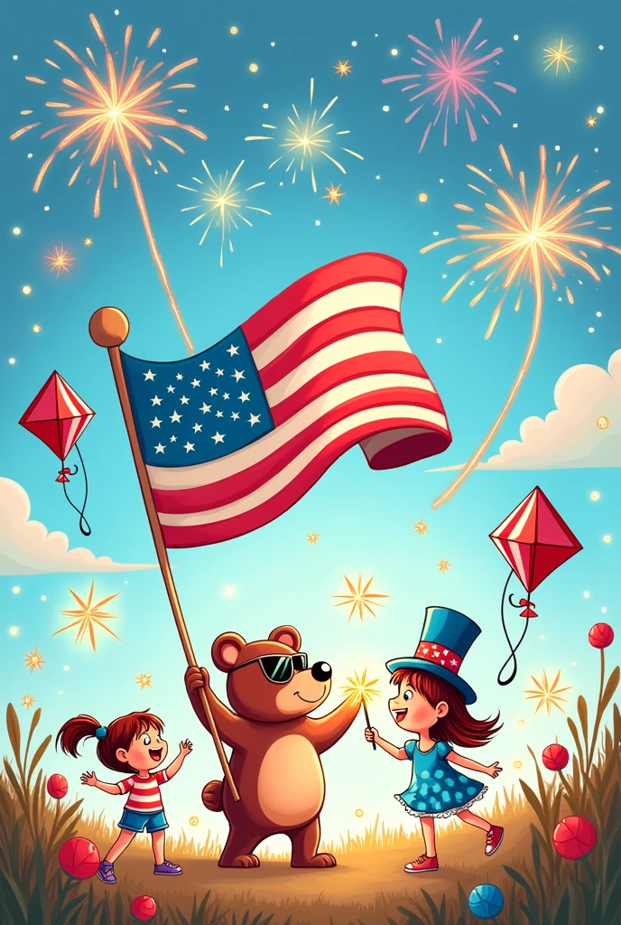 Independence day doodle