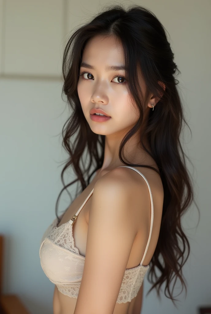 Generate images of semi-naked Korean women