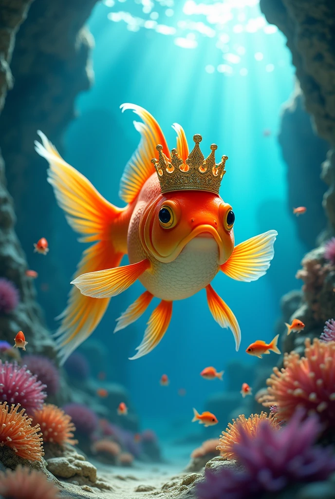 Strong and valiant goldfish