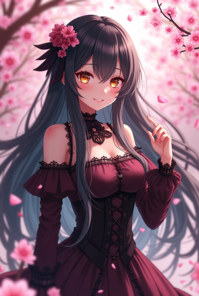 Tokisaki kurumi human version smiling
