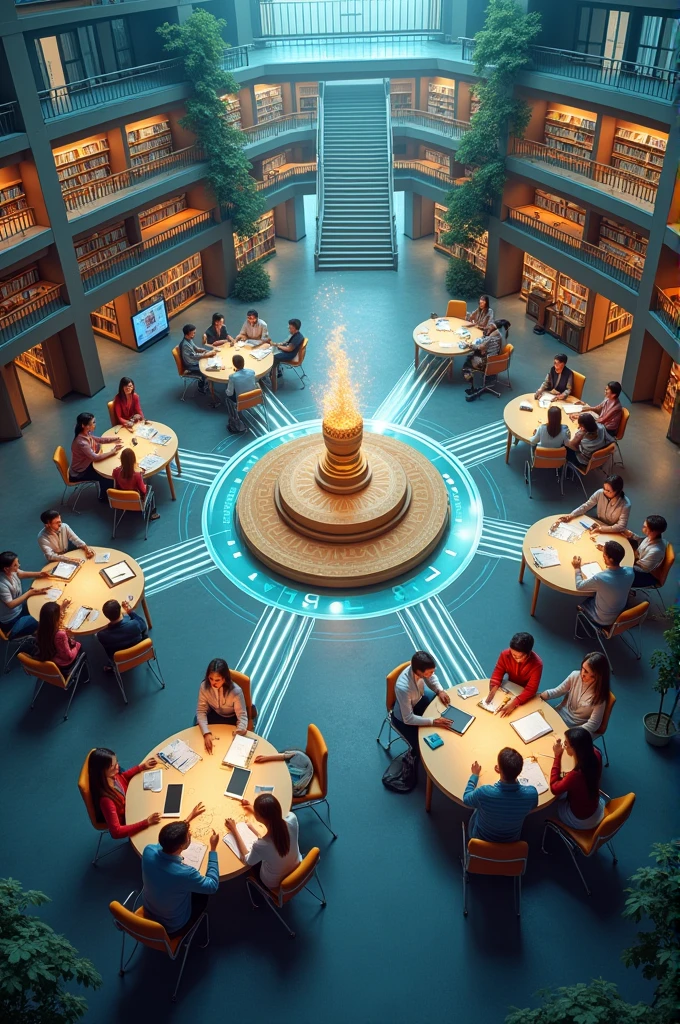 Create a framework for educational research and knowledge production