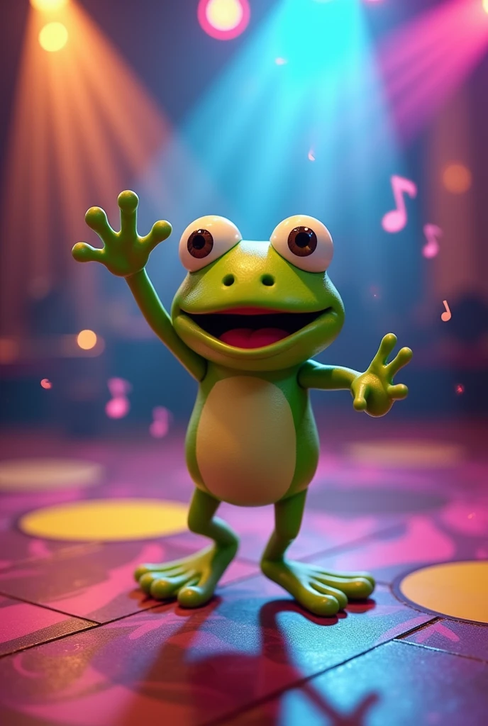 Pepe frog dancing