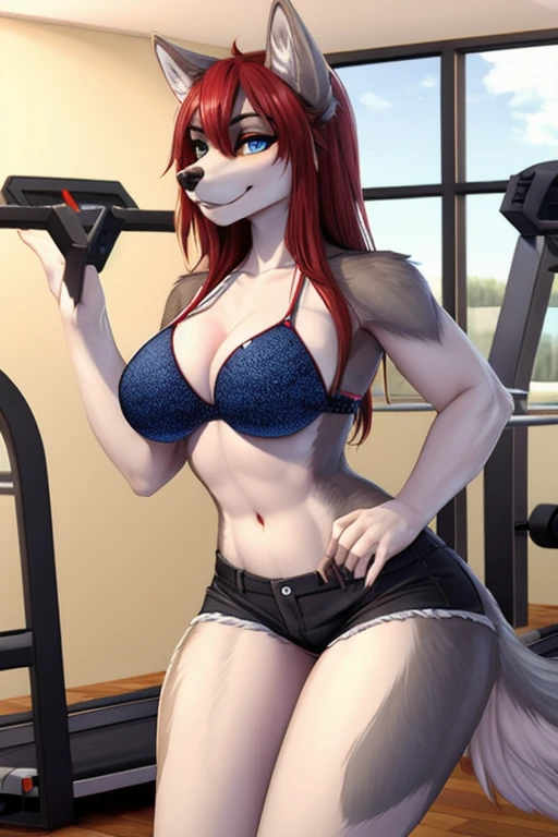 Wolf short shorts bikini gym 