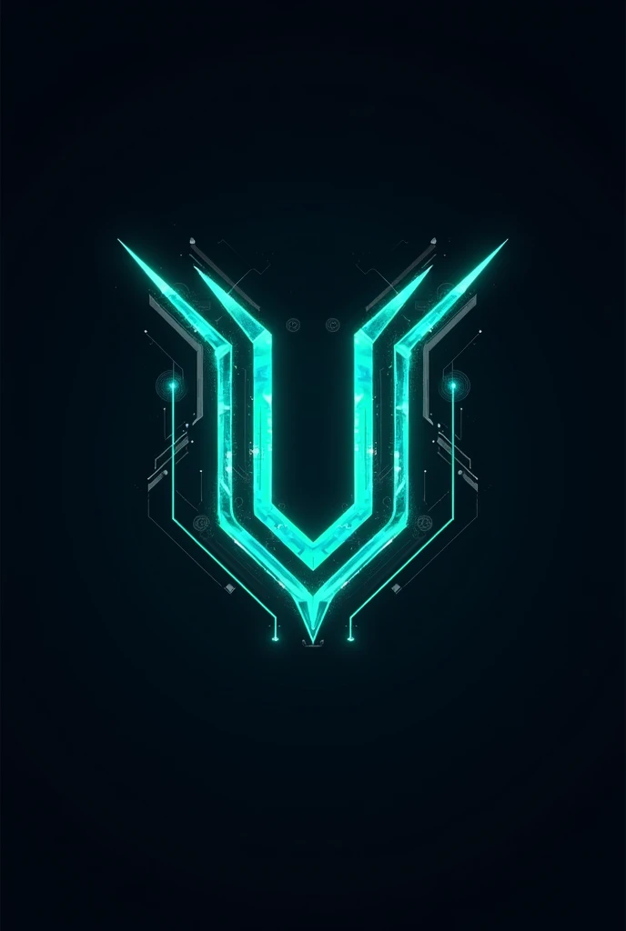 Futuristic logo related to video games with the exact name Ultimato Games