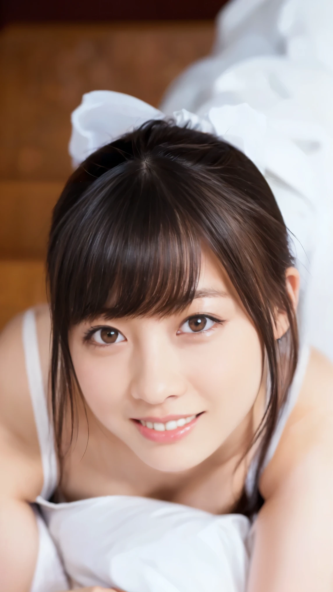 Memory correction:255, Everything modern:1.66, Cute Japanese Women Photos, smile:1.78, 20-year-old, Oil for straight, one-length hair&Hair balm:1.55, (photo Realistic:1.4), (hyper Realistic:1.4), (Realistic:1.3), (Smoother lighting:1.05), (Improving the quality of cinema lighting:0.9), 32K, 1 person,20-year-oldの, Realistic lighting, Backlight, The light shines on your face, Ray Tracing, (Bright light:1.2), (Improvement of quality:1.4), (Highest quality Realistic textured skin:1.4), fine grain, Detailed face,(smile:0), (Emphasis on face close-up:1.3), (Enhances the beauty of skin texture:1.1),((Extremely precise and accurate anatomy:1.0)), (Enhances the beauty of skin texture:1.1), Clean and glowing skin, mesh, thin:1.2, (Realistic:1.3), Realisticなライティング, (Smoother lighting:1.05), 32K, One Japanese woman, fine grain, Detailed face, (Film Grain:1.1),(Accentuates body lines:1.1), High resolution, Natural look, Kind eyes, Improves hair quality, Delicate light and shadow, Transparent muscles, Graceful pose, Beautiful Eyes, Sharp details, Soft light reflection, Beautiful contours, Delicate skin tone, Fine hair texture,Cute Japanese Women Photos,