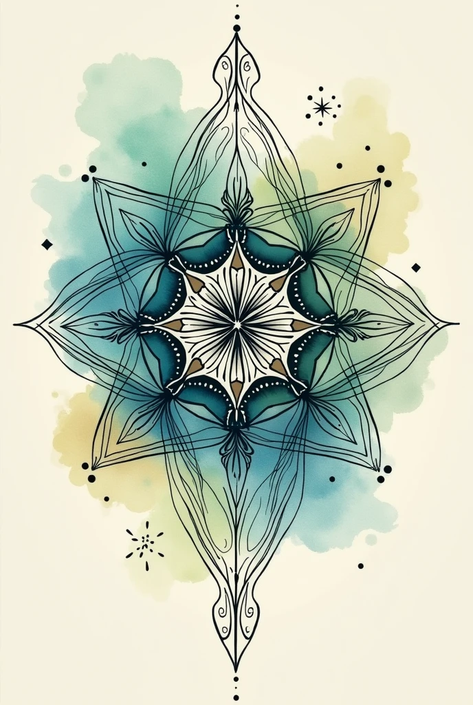You can generate a tattoo design of the law of proportion