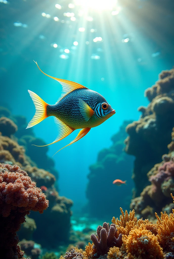 Paradise fish