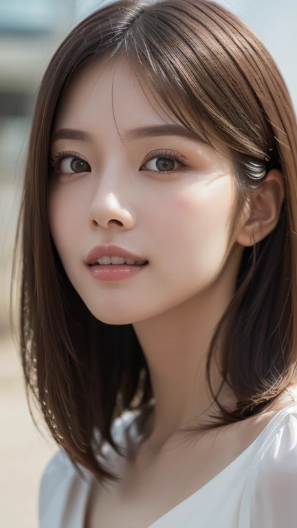 ((Highest quality)),(超High resolution),(Very detailed),(Detailed Description),((The best CG)),(masterpiece),Ultra-detailed art、(Highest quality、8k、32K、masterpiece)、(Realistic)、(Realistic:1.2)、(High resolution)、Very detailed、Very beautiful face and eyes、1 female、Tight waist、Delicate body、(Highest quality、Attention to detail、Rich skin detail)、(Highest quality、8k、Oil paints:1.2)、Very detailed、(Realistic、Realistic:1.37)、Bright colors、Beautiful Japanese Women、Detailed face、Smooth Skin、(masterpiece:1.2, Highest quality), (Realistic, photoRealistic:1.4), Beautiful illustrations, (Natural Side Lighting, Cinema Lighting), Depth of written boundary,