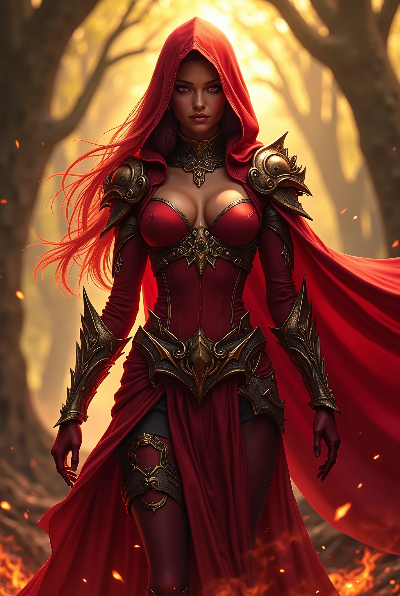 (masterpiece, photorealistic:1.4, extremely intricate:1.3), (photon mapping, radiosity, physically based rendering, ultra resolution, hyper-realistic, photorealistic:1.4, hyper-realistic, 8K), World of Warcraft (((Valeera Sanguinar))) red rogue