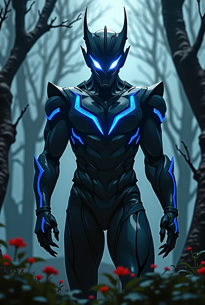 Ultraman、Fall into Darkness、stylish、strategist、Black and blue coloring、Claws、Tree Eyes、Final Boss、Charisma、Atrocious、ruthless、RAW Photos