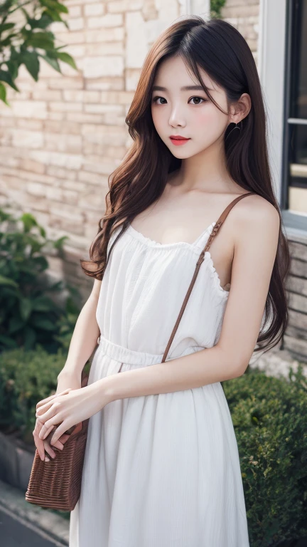 Girl in a dream.I have long, colorful hair.Wear white clothes.It's a rock band.Memos flying around.Top quality illustrations.What a beautiful illustration!.Very colorful.Big eyes,smile、Viewer Perspective