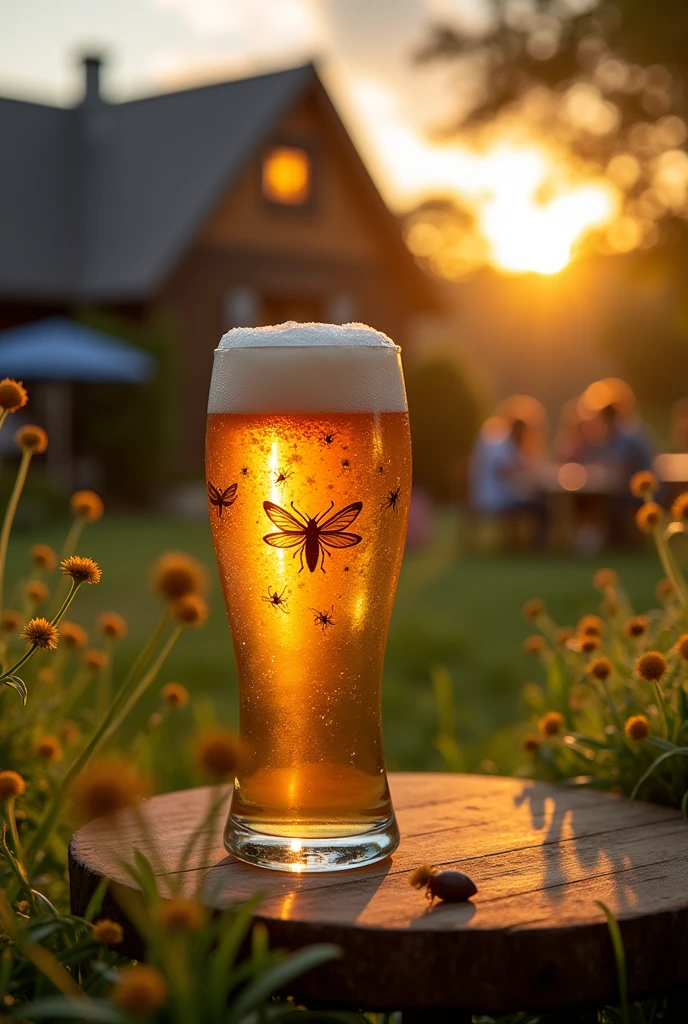 Cricket-infused beer
