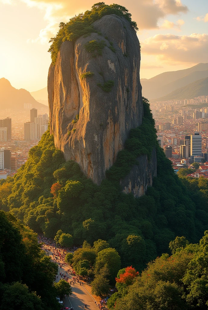 The Rock in Bogotá, colombia