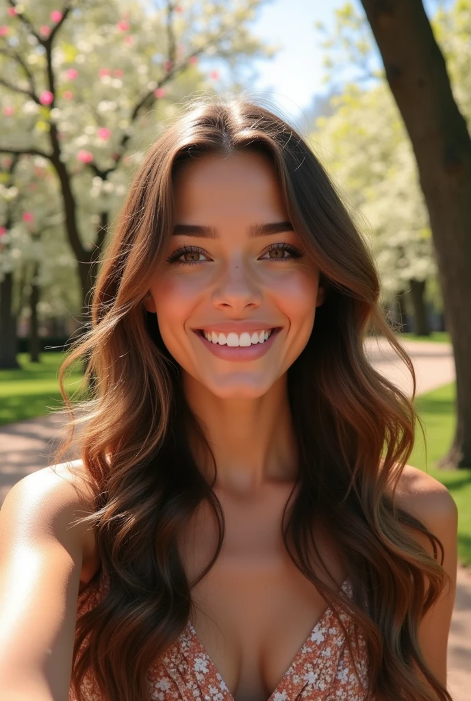 a selfie of a pretty young woman, taken with iphone camera