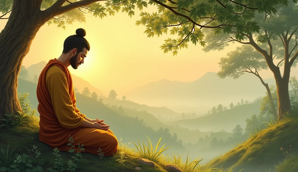 The Concept of Non-Attachment: Discuss Buddha’s teaching on non-attachment, using the villager’s experience as a practical example. Explain how letting go of negative emotions can lead to a more harmonious and fulfilling life.
