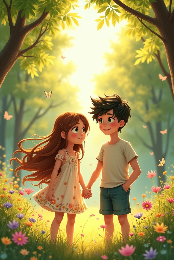 Create a cover inspired by the phrase First Days and Eternal Bonds, something more real