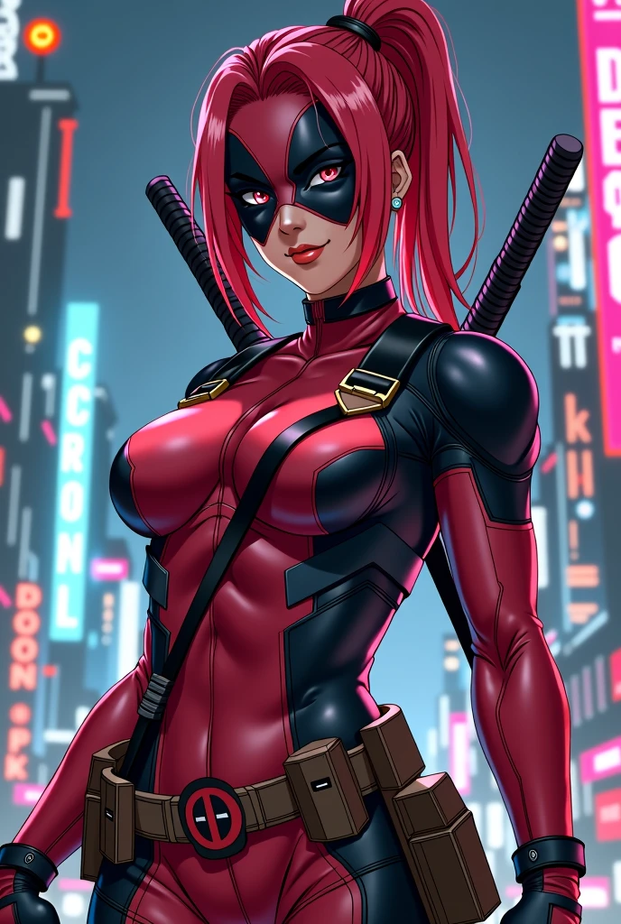 lady dead pool anime