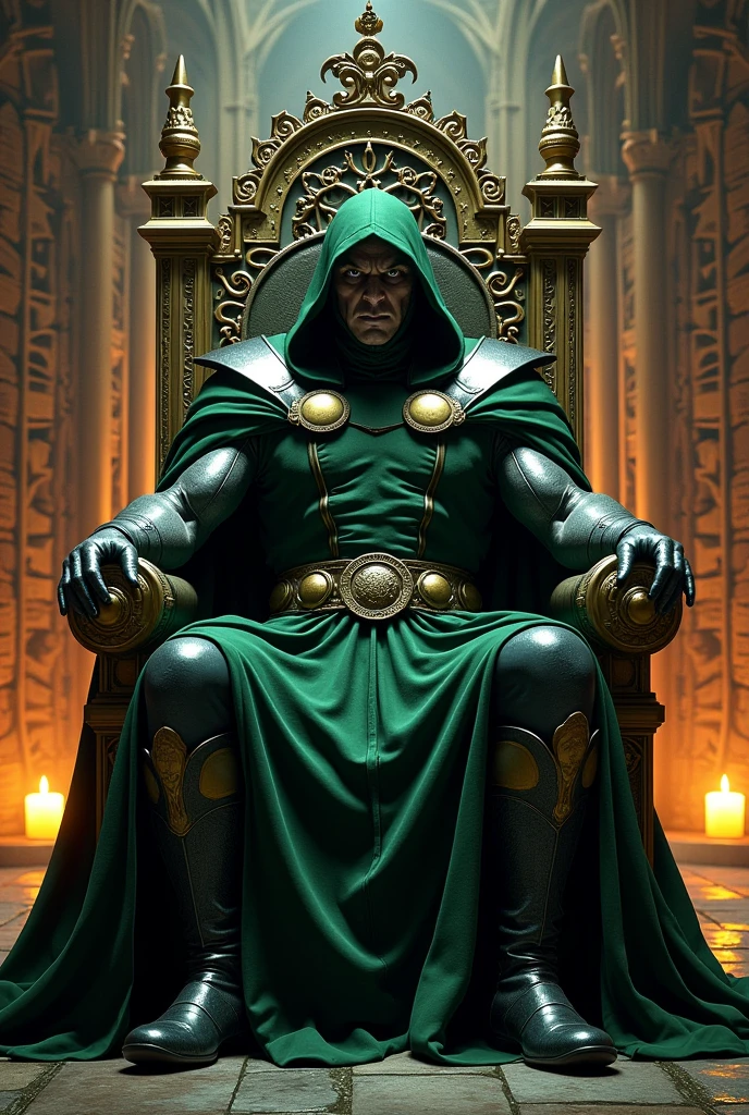 Doctor doom en su trono
