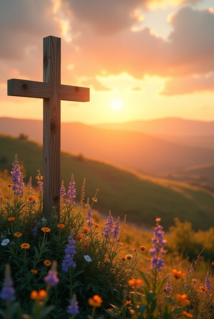 generate an aesthetic Christian wallpaper 
