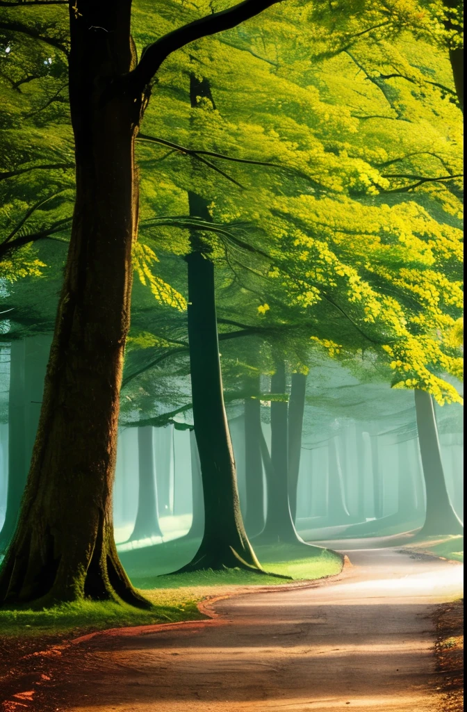 a tree with its roots spread out in the air, a photo by Artur Tarnowski, flickr, art nouveau, beautiful ancient forest, ancient tree, beautiful ancient trees, breath - taking beautiful trees, breath-taking beautiful trees, ancient forest, natural morning light, ancient”, ancient oak forest, magical tree, tree roots, the tree of life, tree of life