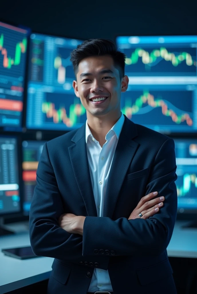 A 23 years Forex trader boy picture poz for YouTube thambnel picture