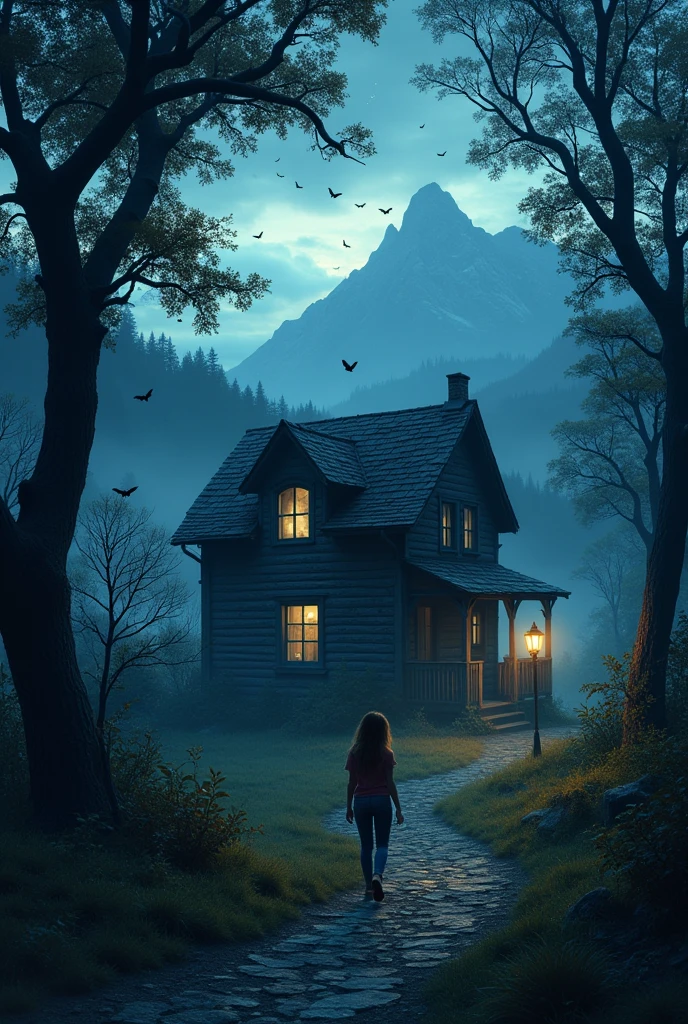 Once upon a time there was a small village nestled in the mountains, surrounded by dense, ancient forests. The town was known for its tranquility, but there was a house on the edge of the forest that everyone avoided. It was said to be cursed.
Home, old and crumbling, belonged to a family that mysteriously disappeared one stormy night, over fifty years ago. Since then, no one had dared to live there, and the few who tried to enter spoke of a strange feeling, as if they were being watched.
One day, LAURA, a young journalist in search of a story that would catapult her to fame, decided to investigate the mysterious house. He arrived in the town with his camera and notebook, defying warnings
