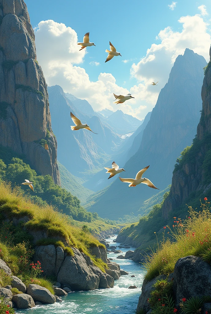 Plovers on the mountains 