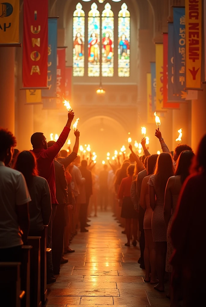 Pentecost is a time to rekindle the flame of faith and charity in our hearts., so that we can be light in the midst of darkness.
