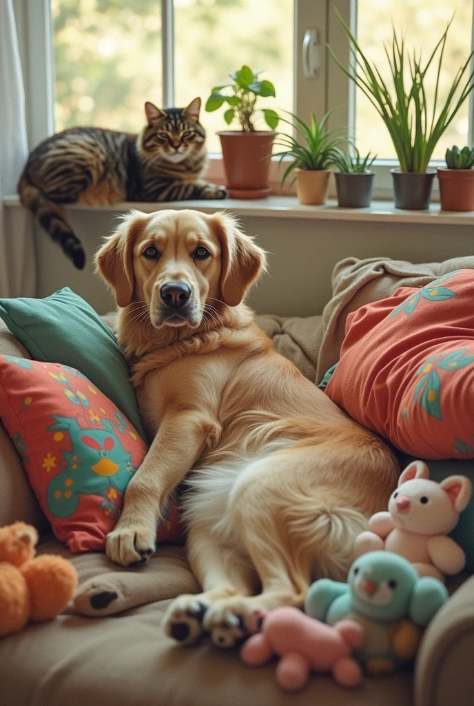 Put a dog in my cat's place