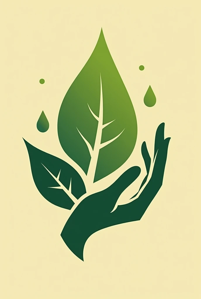 Give me a logo about defending nature, something simple