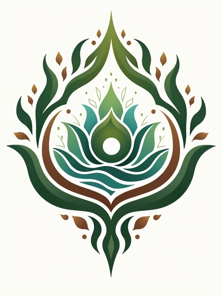 Create a logo that represents the concept of 'human connection with nature through photography,' using a combination of organic and geometric shapes.