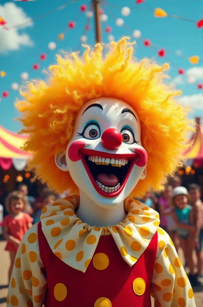 very clown blonde