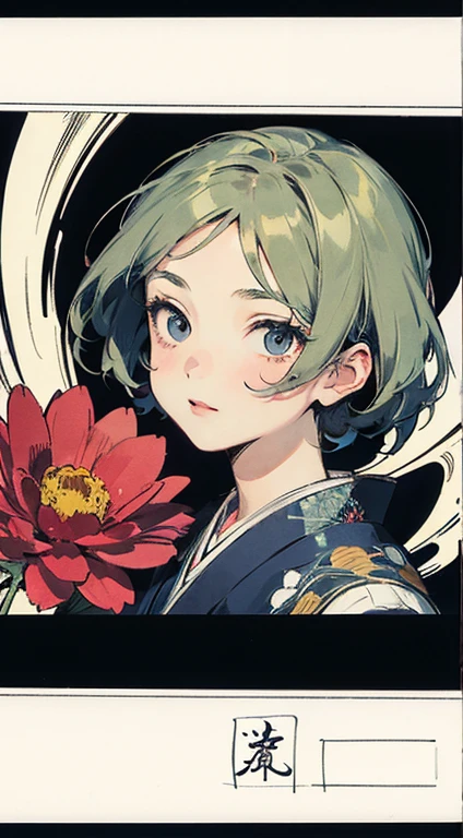 (((beautiful detailed)))(cute face:1.2)1girl, strange black silhouette appears from the magic circle, girl uses a giant brush to draw a magic circle in ink, Writing calligraphy on a large piece of Japanese paper laid out on the ground, cat walking and leaving black paw marks on the washi paper, Inside a Japanese-style room, Japanese hanging scroll, Japanese flower arrangement(sharp lines:1.2)(clear line:1.2)(eye details:1.3)(thick border:1.4) animation cel style ((masterpiece, high quality, best quality))(low contrast: 0.5)(third-person view),high angle full body shot,90s style,omori, traditional Japanese pattern, ,(masterpiece:1.2), best quality, PIXIV, fairy tale style,ghost nocturnal