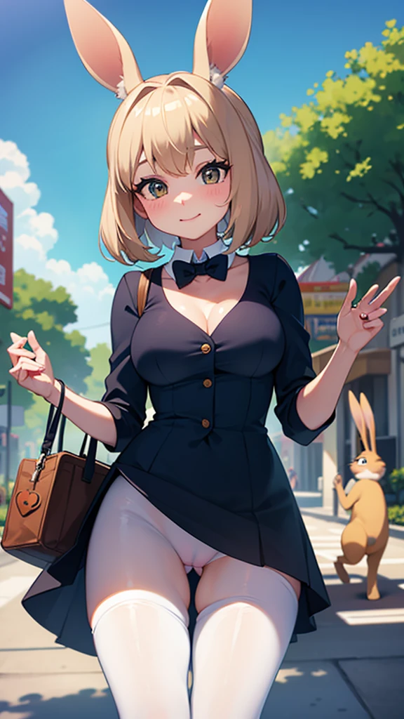 Zootopia bunny that can be seen with a well-marked