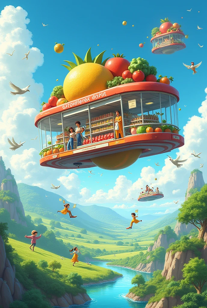 Flying Supermarket
