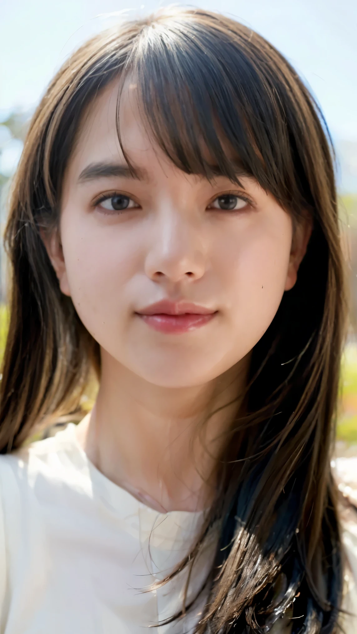 Memory correction:255, Everything modern:1.66, Cute Japanese Women Photos, smile:1.78, 20-year-old, Oil for straight, one-length hair＆Hair balm:1.55, (photo Realistic:1.4), (hyper Realistic:1.4), (Realistic:1.3), (Smoother lighting:1.05), (Improving the quality of cinema lighting:0.9), 32K, 1 person,20-year-oldの, Realistic lighting, Backlight, The light shines on your face, Ray Tracing, (Bright light:1.2), (Improvement of quality:1.4), (Highest quality Realistic textured skin:1.4), fine grain, Detailed face,(smile:0), (Emphasis on face close-up:1.3), (Enhances the beauty of skin texture:1.1),((Extremely precise and accurate anatomy:1.0)), (Enhances the beauty of skin texture:1.1), Clean and glowing skin, mesh, thin:1.2, (Realistic:1.3), Realisticなライティング, (Smoother lighting:1.05), 32K, One Japanese woman, fine grain, Detailed face, (Film Grain:1.1),(Accentuates body lines:1.1), High resolution, Natural look, Kind eyes, Improves hair quality, Delicate light and shadow, Transparent muscles, Graceful pose, Beautiful Eyes, Sharp details, Soft light reflection, Beautiful contours, Delicate skin tone, Fine hair texture,Cute Japanese Women Photos,